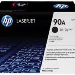 حباره اتش بي HP 90A Black LaserJet Toner Cartridge, CE390A